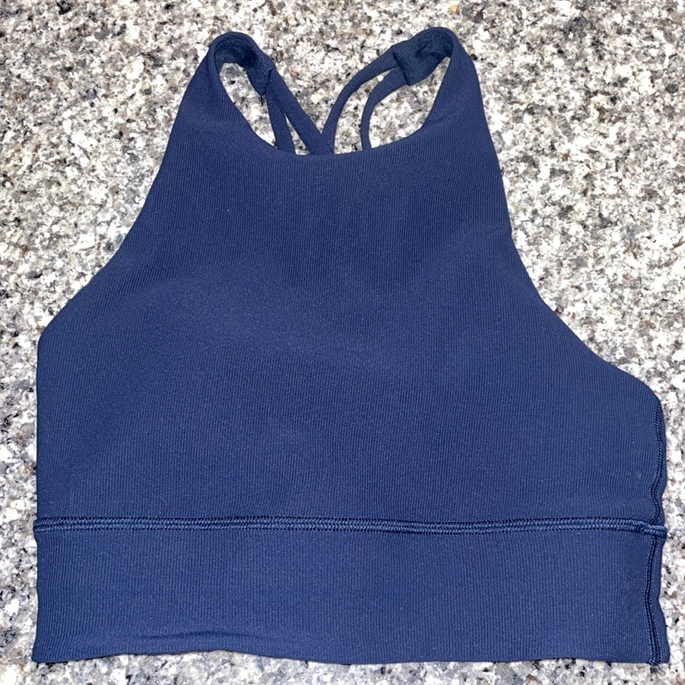Lululemon navy sports bra
